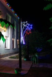 Decorative LED Console Light "Salute" - Outdoor Wall Fixture