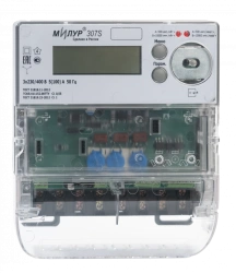 Static Three-Phase Electric Energy Meter "Milur 307S" in 10m Case