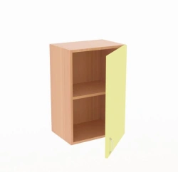 Wall-Mounted Single-Door Cabinet with Shelf Model SHN-1 by Edelwood