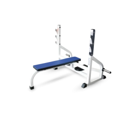 Weight Bench for Barbell Press with Radial Bends