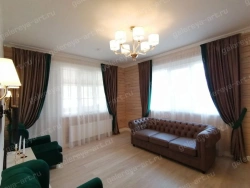 Two-Tone Curtain for Decorative and Protective Use