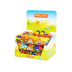 Maxi Car Display Set - 15 Models, Polesie 49957