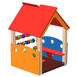 Kids play house