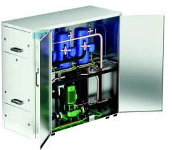 NWSA Type Liquid Chillers with Scroll Compressors and Water-Cooled Condensers