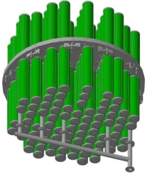 Separation Stage with Filter-Coalescing and Direct-Centrifugal Filtering Elements SFKPCFE