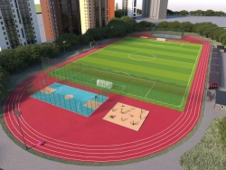 Outdoor Sports Field "BAMARD" for Various Games