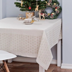 Tablecloths Made from Half-Linen Fabrics
