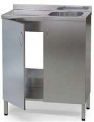Stainless Steel Sink Cabinet KSm/NZh 3-01 M-10