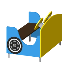 Romana Themed Play Train for Parks and Playgrounds 111.27.00-01