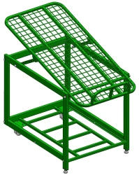 Vegetable Display Table 1220x600