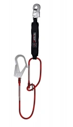 Safety Lanyard with Shock Absorber for Height Work - Model ABS102