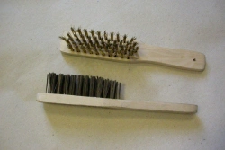 5-Row Metal Wire Brush for Heavy-Duty Cleaning