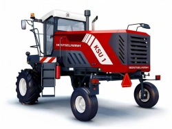 Universal Self-Propelled Mower KSU-1 for Efficient Crop Harvesting