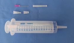 150ml Disposable Syringe with Catheter Tip and Injection Needle