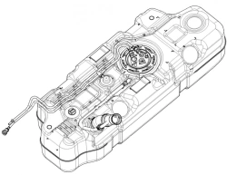 Plastic Fuel Tank for Business Gazelle Diesel 32212-1101006-50