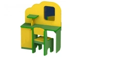 Kids Hairdressing Play Zone with Chair