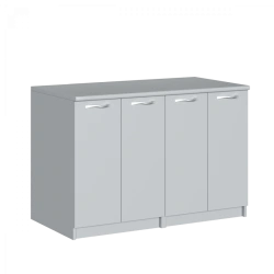 Laboratory Cabinet with 4 Swing Doors