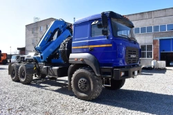 Special Truck with Crane Manipulator on Ural 4320 Chassis