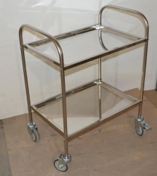 Stainless Steel Procedure Table with Two Shelves - TV-SPR-01(n)