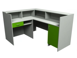 Nurse Station PM-02 - Corner Desk for Medical Institutions