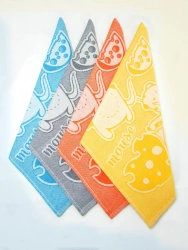 Multicolored Cotton Towels for Kitchen Use