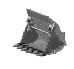 Excavator Bucket with Bottom Discharge 11m³ EX-1900.FS-11-T1-JNG-G2S1