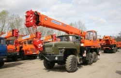 Truck Crane KS-55713-3K-1 with 25t Capacity