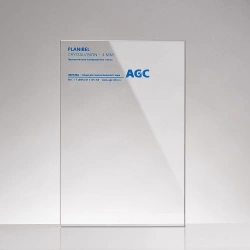 Clear Float Glass Planibel Crystalvision 6mm