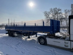 Semi-Trailer 9852 with Metal Platform and Container Options - Modifications 9852-0000040-01 to 9852-0000040-06