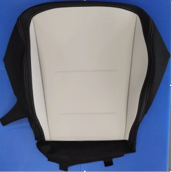 Passenger Seat Cushion Cover - Gray Faux Leather