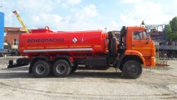 Fuel Tanker Truck ATZ TZA 4671M4-11 on Kamaz 65111-50 Chassis