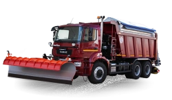 Combined Road Machine ED 405V4 Based on KAMAZ 6580-S5