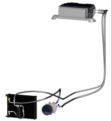 August 23BS-MTZ-1523.1-B Air Conditioner for Belarus Tractors