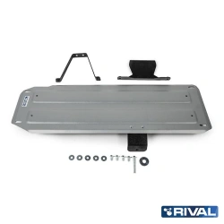 Metal Fuel Tank Protection for Mitsubishi L200 Triton 4WD (2005-2018, 2018-) + Mounting Kit