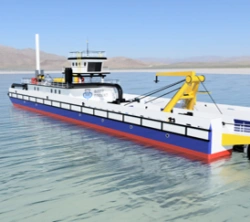 Non-Self-Propelled Dredger FPDG3 for Efficient Dredging