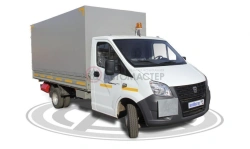 Hazardous Goods Transport Vehicle EX/II with Tented Platform GAZelle NEXT 28N11T