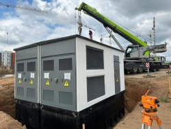 Complete Transformer Substation in Reinforced Concrete for 10kV 1600kVA - Type 2