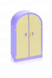 Doll Wardrobe "Little Princess" - Light Lilac