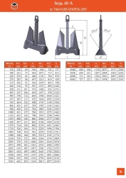 AR-14 Anchor with Anchor Bracket - TU-6411-005-03149576-2019/GOST765-85