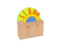 Children's Toy Storage Unit "Rainbow" SI-RDG-T