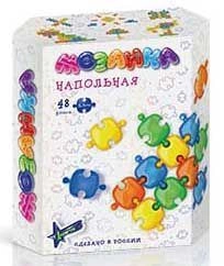 Floor Mosaic Set with 48 Pieces for Creative Play