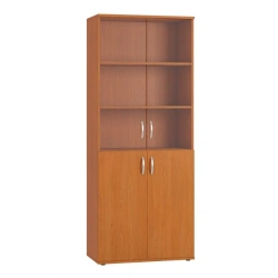 Glass-Door Document Cabinet by Bashkir Furniture Factory