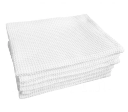 Absorbent Waffle Towel for Drying and Wiping