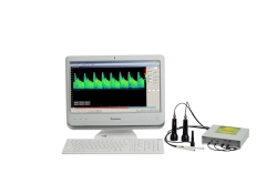 Ultrasonic Doppler Blood Flow Velocity Analyzer with Dual-channel Echoencephalograph "Kompleksmed" Model