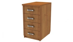 4-Drawer Side Cabinet 400x600x750mm Model 407.402