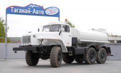 Technical Water and Food Transport Tanker Truck ACP-56702 Model 567528 on Ural 5557-4151-58 Chassis