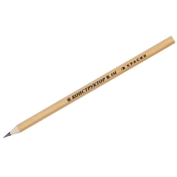 Krasin Constructor 8M (8B) Hexagonal Graphite Pencil, Pre-Sharpened