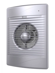 STANDARD 5C Gray Metal Exhaust Fan with Backdraft Damper