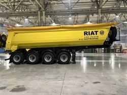 Half-Pipe Dump Trailer 924940 with BPV-Axis HSFALM 9010-15 V36 ECO-PLUS 3