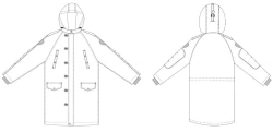 Extended Winter Jacket for Russian Law Enforcement Personnel